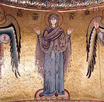 Mosaico de la catedral de Cefalu