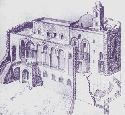 Recreación Palazzo de los Normandos