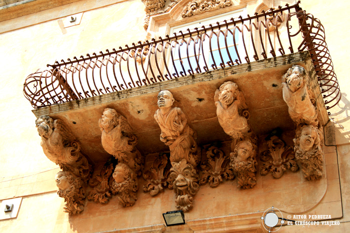 Balcón barroco de Noto