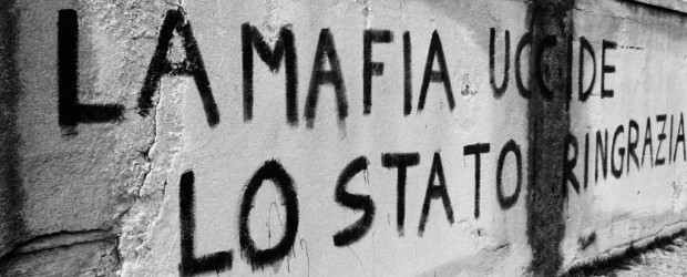 Pintada contra la Mafia en Sicilia