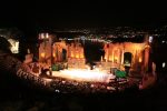 Espectáculos en el teatro griego de Taormina