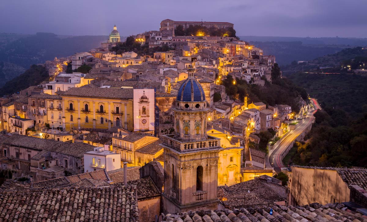 Vista de Ragusa Ibla, imprescindible en cualquier ruta por Sicilia